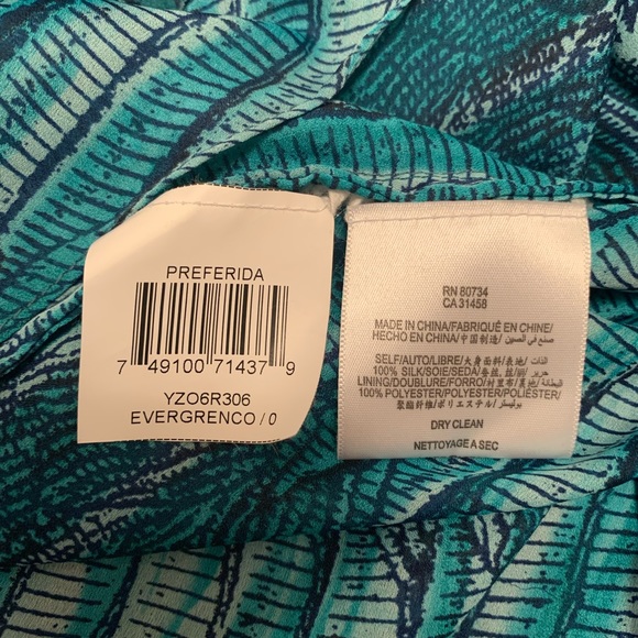 BCBG MAXAZRIA full length silk dress - Picture 8 of 8